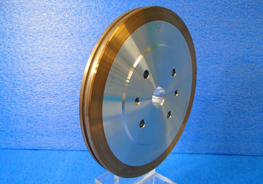 Metal bond wheel for beveling </br>"Pencil edge"