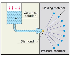 Injection nozzle (spray dryer)